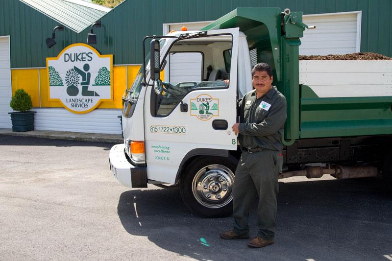 Duke's Landscaping Truck
