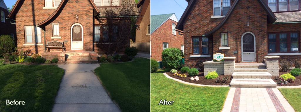 Walkway (Before & After)